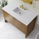 James Martin Hudson 48" Single Bathroom Vanity, Honey Oak