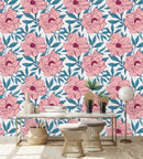 Elegant Large Flowers Wallpaper Vogue