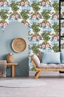 Contemporary Beach and Palms Wallpaper Smart