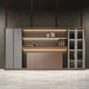 Kelham · Office Shelves w/ Lighting & Storage