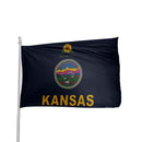 Kansas State Flag 3x5 - Durable Nylon American Made Outdoor Flag