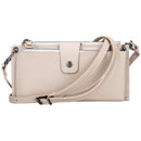 Kaycee Leather Women's Cell Phone Wallet with Strap