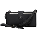 Kaycee Leather Women's Cell Phone Wallet with Strap