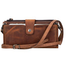 Kaycee Leather Women's Cell Phone Wallet with Strap