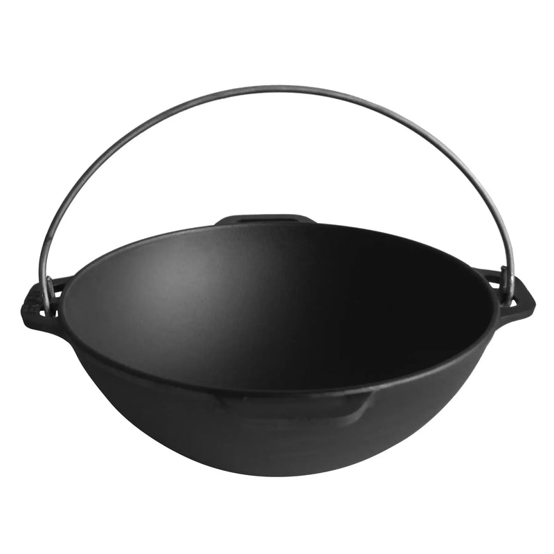 12,68 quart Combo Cooker Cauldron Asian Kazan with a Frying Pan Lid Dutch Oven