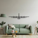 KC-130J Hercules Front Metal Aircraft Wall Art - NCP0385