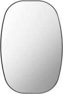 Kopparberg Black Gold Frame Round Mirror