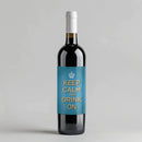 Keep Calm and Drink Wine Label