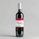 Keller Williams Black Thanks Realtor Wine Label