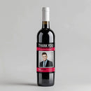 Keller Williams Large Photo Realtor Wine Label