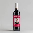 Keller Williams Red Photo Realtor Wine Label