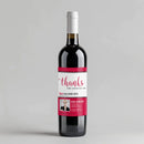 Keller Williams Red Thanks Realtor Wine Label