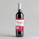 Keller Williams Red Thanks Realtor Wine Label