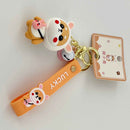 Kawaii Bunny Shiba Inu Keychain for Keys and Cute Gift Giving