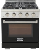 Kucht 30" Freestanding Professional Gas Range KFX3000X-BK