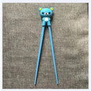 Kids bear panda cat learning chopsticks set dining room training gift