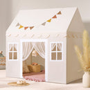Tiny Land® Playhouse Tent – Natural Cream Indoor Tent for Kids
