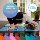 Kid's Sticky Yoga Mat with Fun Designs - Durable, Eco-Friendly