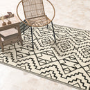 Kilimanjaro - Black Outdoor Rug for Patio FINAL SALE
