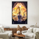 King Messi Canvas