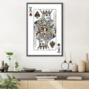 King of Spades - Graffiti Canvas