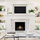 Kingsman ZCV 34" Zero Clearance Direct Vent Fireplace With Safety Screen Barrier (SAK39214)