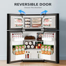 Kismile 3.2 Cu.Ft,Mini Refrigerator with Freezer F5887