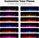 Electric Fireplace Recessed and Wall Mounted,830C3,836C3,842C3,850C3,860C3,868C3