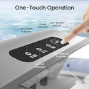 KISMILE Ice Makers Countertop,Portable Ice Maker Machine with Handle,Self-Cleaning Ice Maker, 26Lbs/24H, 9 Ice Cubes Ready in 8 Mins, for Home/Office/Kitchen