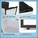 Kismile Mini Freezer,1.1 Cu.ft Upright Freezer with Reversible Single Door