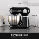 Kismile Stand Mixer, 5.5-Quart Electric Mixer with 12 Speeds CF3715