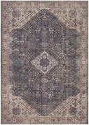 Kittrell Vintage Flat Pile Washable Rug - Clearance