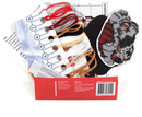 Kit for decorating with perforated wooden form EHW032