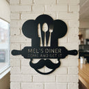Custom Metal Wall Art - Personalized Kitchen Sign