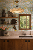 Spring Daze Wallpaper, mint