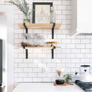 Metal Z Bracket for Open Shelving