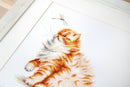 Kitten with a dragonfly B2270L Counted Cross-Stitch Kit