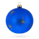 Sacred Holy Family Glass Ball Christmas Ornament 4 Inches