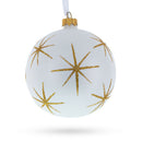 Statue of Liberty at Night, New York Glass Ball Christmas Ornament 4 Inches