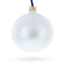 Saxophone, Guitar, Piano Glass Ball Christmas Music Ornament 4 Inches