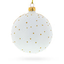Trumpet and Drum Music Instruments Glass Ball Christmas Ornament 4 Inches