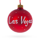 Las Vegas, Nevada Glass Ball Christmas Ornament 3.25 Inches