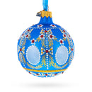 1908 Regal Alexander Palace Royal Glass Ball Christmas Ornament 3.25 Inches