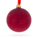 Culinary Artist Chief Handcrafted Glass Ball Christmas Ornament 3.25 Inches