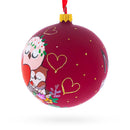 Mother's Day Glass Ball Christmas Ornament 4 Inches