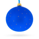 Just Married on the Beach Glass Ball Christmas Ornament 4 Inches