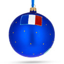 Louvre, Paris, France Glass Ball Christmas Ornament 4 Inches