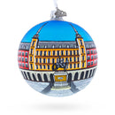 Plaza Mayor, Madrid, Spain Glass Ball Christmas Ornament 4 Inches