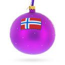 Geirangerfjord, Norway Glass Ball Christmas Ornament 4 Inches