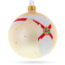 Florida State, USA Glass Ball Christmas Ornament 4 Inches